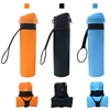 Wholesale Silicon Collapsible Water Bottle Plastic Drinking Bottle BPA Free for Sports