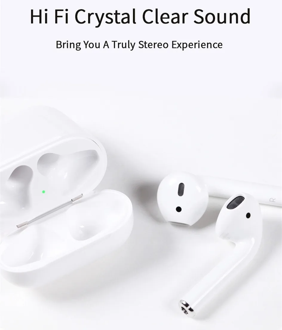 Portable handsfree Earphone BT 5.0 Wireless Touch Headset Headphone i12 Tws mini pods Earbuds Headphone - ANKUX.COM