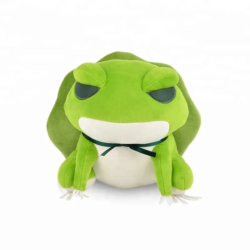 small frog stuffed animal