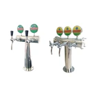 Bar Equipment 3 Faucets Beer cooler Tap Tower Dispenser