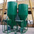 Best selling automatic cow feed crushing and mixing machine