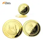 Antique Indian Jewelry Temple Custom Made 24K Gold Coin Metal