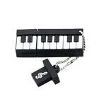 Hot Sale PVC Music Piano Gift USB Flash Drive For Free Sample