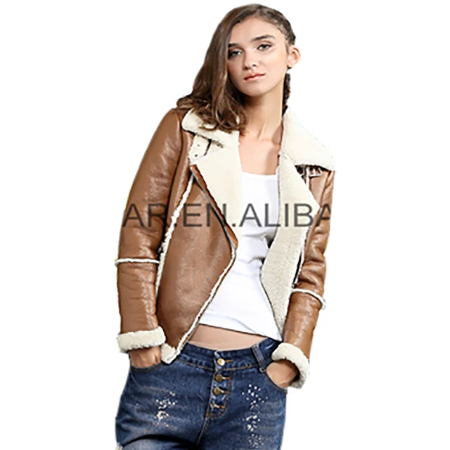 Fashionable Winter Tight Lady Suede Jacket