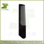 professional plastic binding hotel comb,hair brush and comb set
