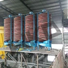 Gold mining equipment mineral spiral concentrator for processing tungsten