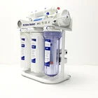 Domestic ro UV water purifier 300g 6 stage big capacity with pressure gauge water filter machine price