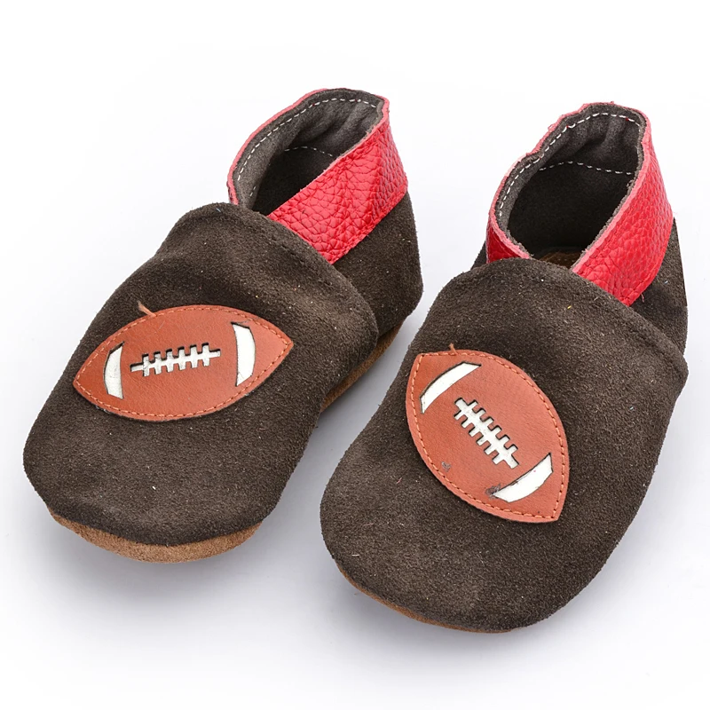 First top layer of leather baby boy & girl first walkers baby shoes prewalker toddler wholesale soft the boy's favorite sports