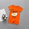 2019 Cute baby short-sleeved cotton fashion cartoon romper kidsjumsuits inner wear kids infant clothing toddler newborn clothes