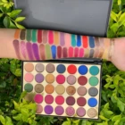 wholesale glitter party pressed private label high pigment eyeshadow makeup palette