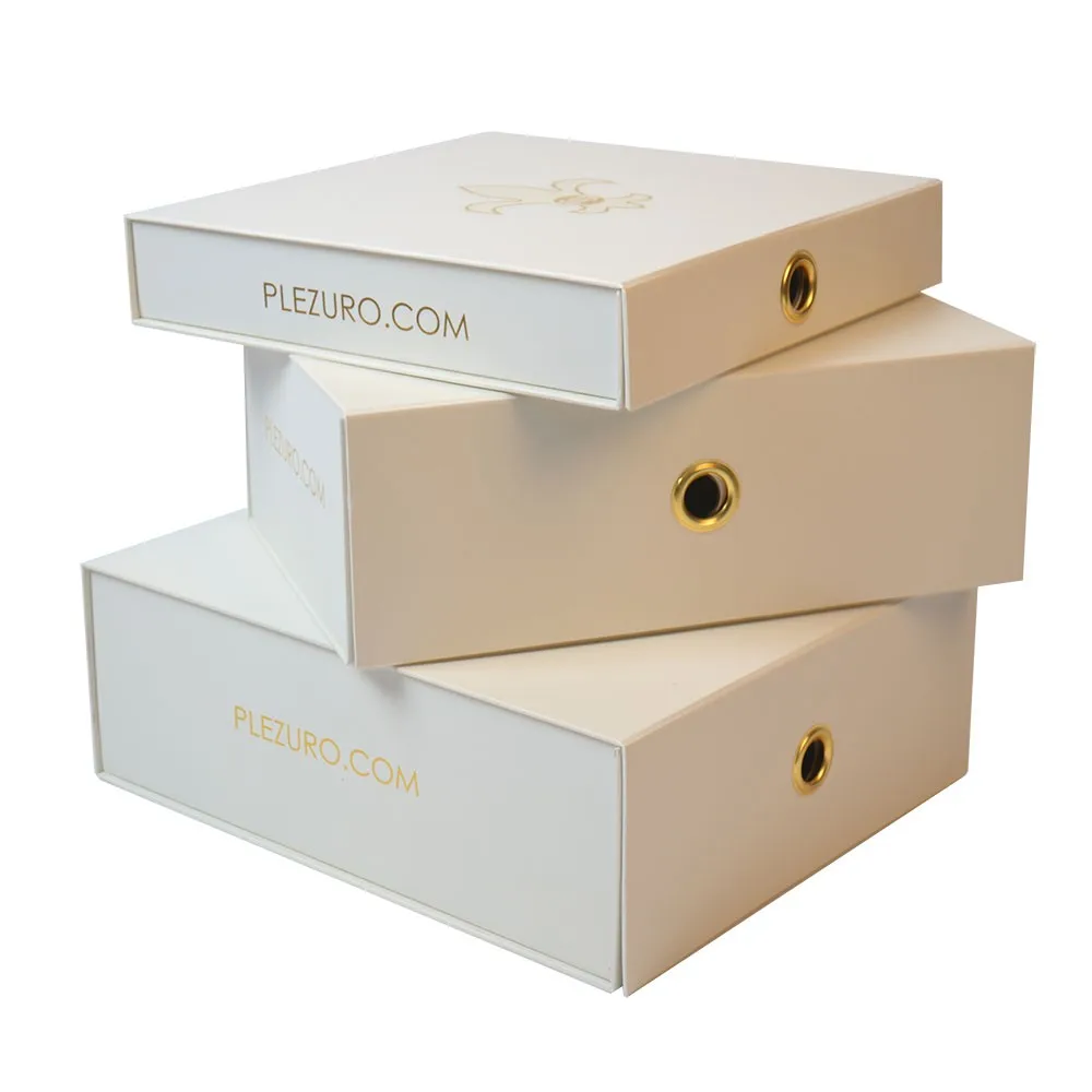hing quality foldable cardboard packaging box with magnetic lid