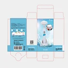 Logo Customization Tool Box Packaging Plastic Box Custom Clear Plastic Tool Makeup Brush Packaging Box