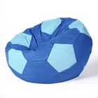 Indoor Outdoor Stain and Water Resistant Printed Football Bean Bag