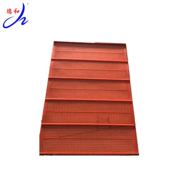 Polyurethane dewatering vibrating screen mesh/ Ultra-Fine soft shaker screen for sieve vibrating for sand