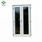 Factory Wholesales PVC Lowes Interior French Glass Doors