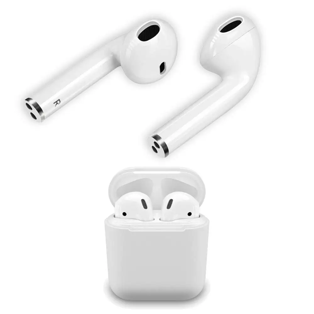 Built in charging case Portable invisible bt earbuds Touch control true Twins tws bluetooth wireless mini earphone i12s - ANKUX.COM