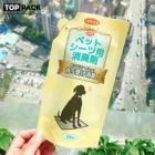 laundry detergent packaging bag stand up free bottle shaped pouch