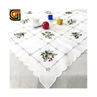 nappe decorative marriage modern wedding table cloth fabric embroidered