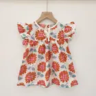 kids dress summer latest design cotton girl dress baby girl dress