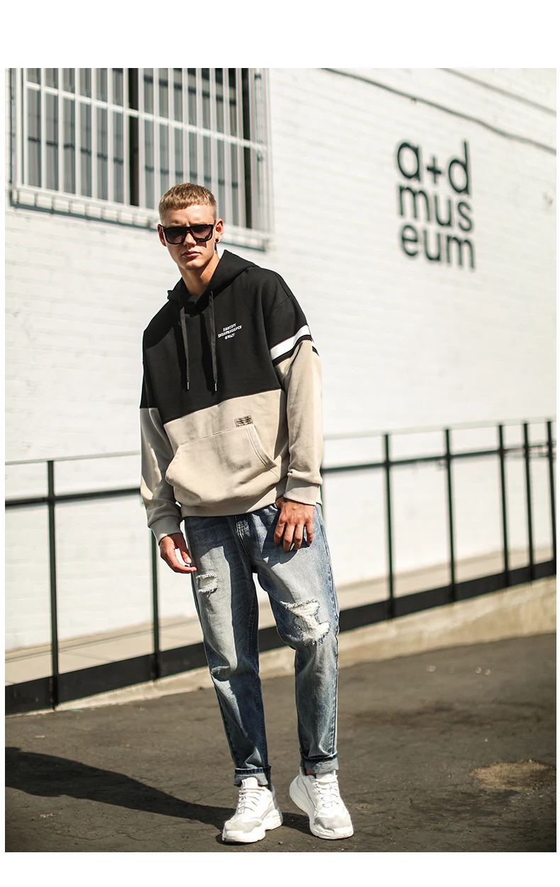 fashion hoodie logo korean fashion mens hoody with street style