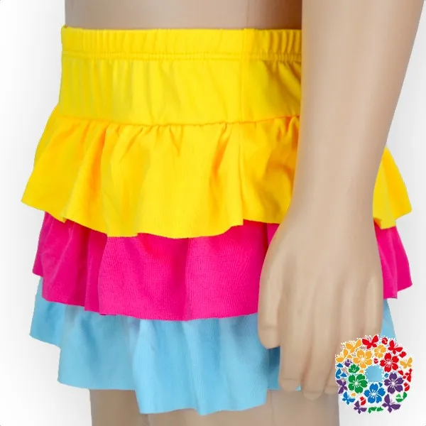 Toddler Girls Summer Beachwear Swimsuit Ruffle Tie Back Bikini Swimwear