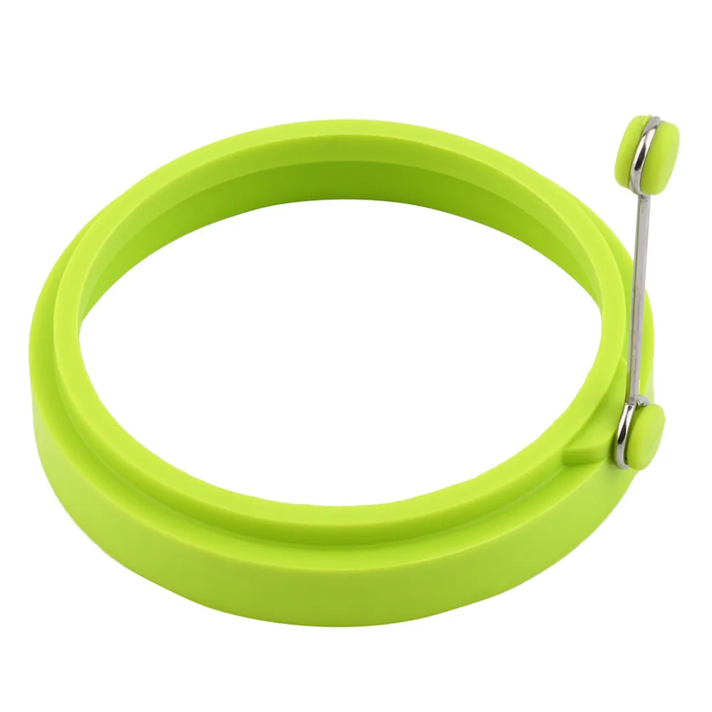 New Creative round Shape Silicone Omelette Shaper Egg Fried Frying Pancake Cooking Mould Breakfast Essential