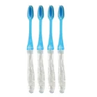 custom package cheapest travel toothbrush foldable