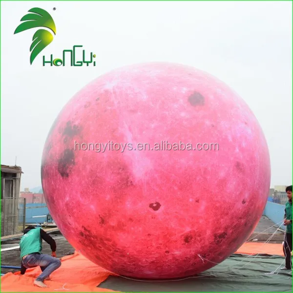 inflatable helium red moon (4)