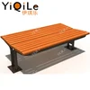 High quality outdoor weight bench best price metal bench legs fashionable garden bench wood for supplier