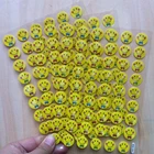 Custom smile face 3D bubble sticker for kids die cut eva foam sticker sheet