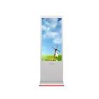 OEM Floor Standing LCD Advertising Display Touch Screen Digital Signage, Full HD 1080p Media Player Kiosk