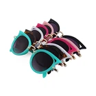 Kids fashion sunglasses children small wholesale little baby girl sunglasses uv 400