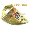 Fashion multi-functional triangle terry towelling baby bibs