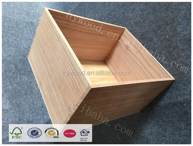 fsc eco-friendly solid oak wooden gift box for keepsake sewing