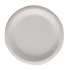 Customizable type 6"7"9"10" 100%Biodegradable disposable tableware bagasse plate round dinner