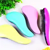 Long Handle Massage Comb Prevent Entanglement Candy Color Plastic Hair Brushes Hair Comb Magical Comb