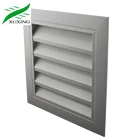 hvac system aluminum fresh air louver waterproof vent