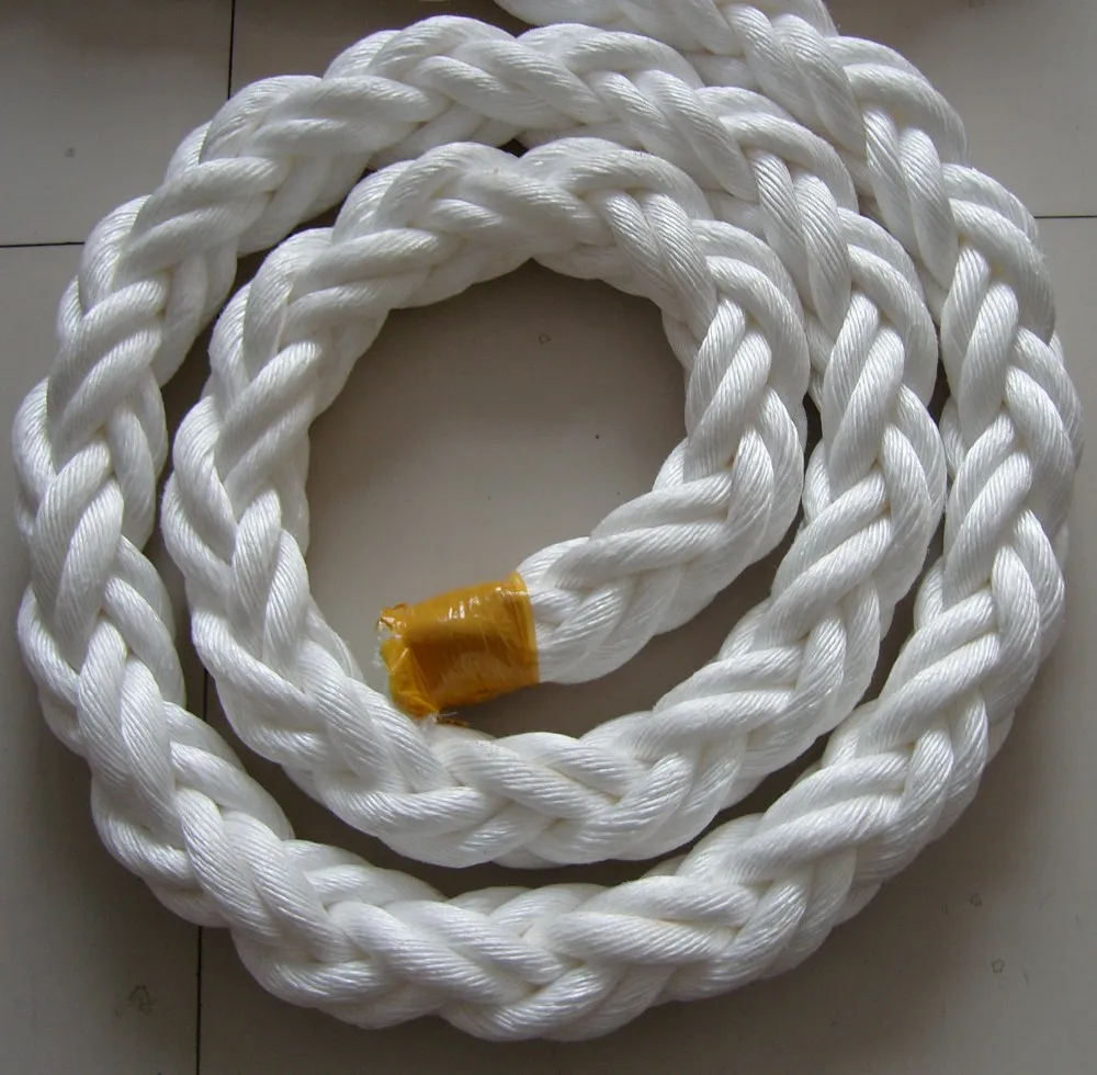 8 Strand Braided Pp Marine Mooring Hawser Rope Buy Hawser Rope Marine