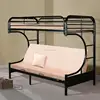 Twin over Twin Metal Double Bunk Bed