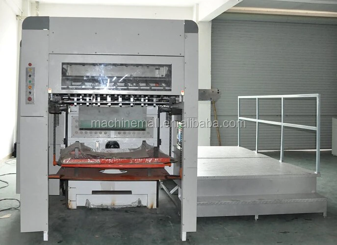 super grade semi automatic corrugated board printed box die cutting machine