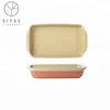 both ears ceramic oven use rectangle ovenware