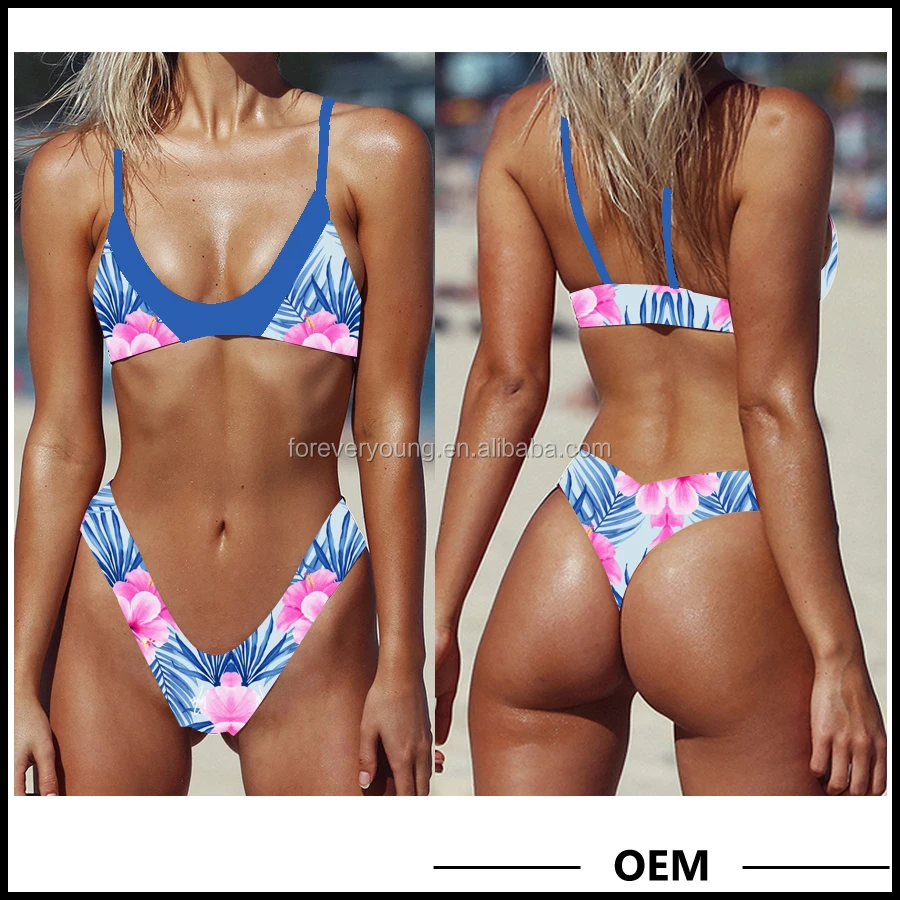 Custom Design Printing Two Pcs Sexy Women Bikini Buy Bikini Women