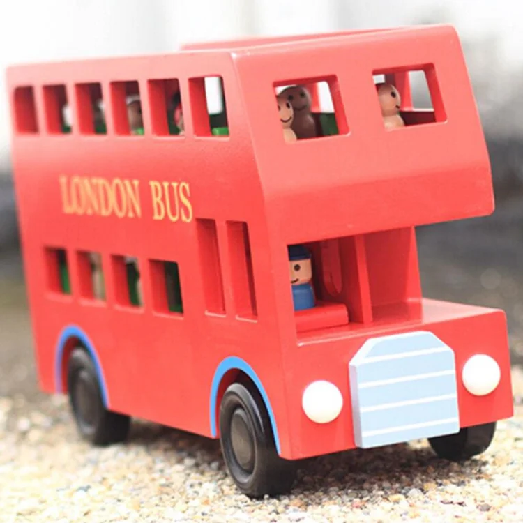 Double decker bus Londonien avec toit amovible et 10 passagers