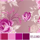 wholesale middle east and india market disperse printed polyester brushed bed sheet fabric