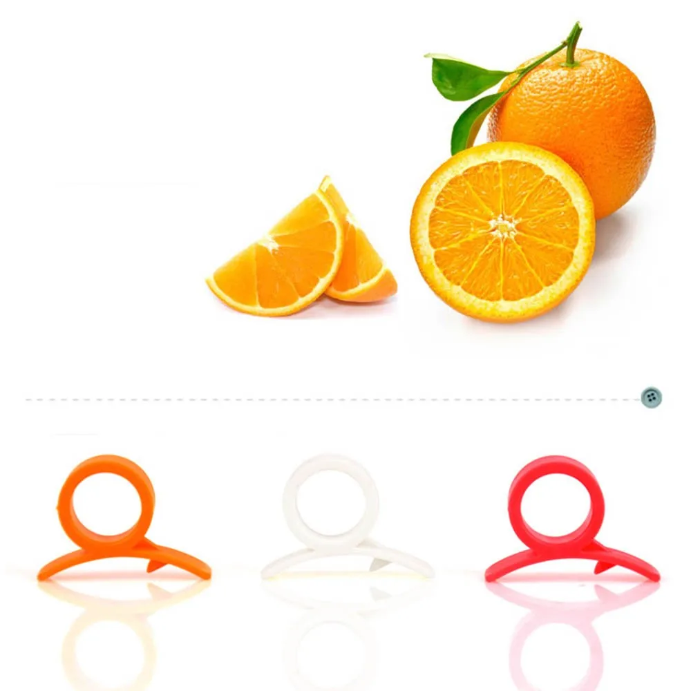 3PCS/LOT Plastic Orange Stripper Peelers Machine Zesters Device Cleverly Opener Fruit & Vegetable Creative Device Tools KC1037