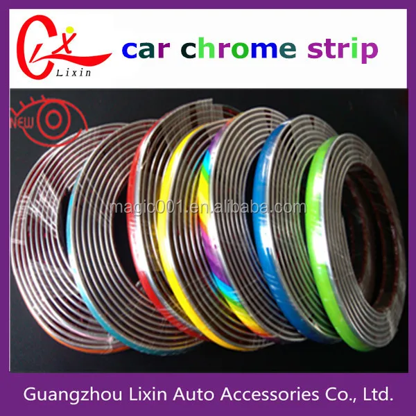 Car chrome strip