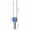 Digital grain humidity meter with long probe