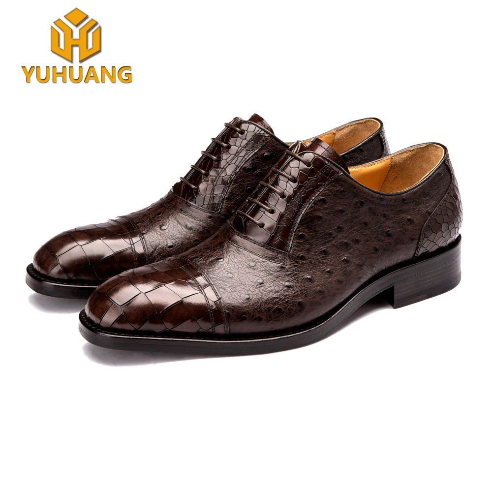 chaussure peau de crocodile