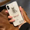 Cute Diamond Bear Animal Cell Phone Case For iPhone X