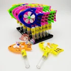 Colorful Toy Fish Fan with Tablet Candy